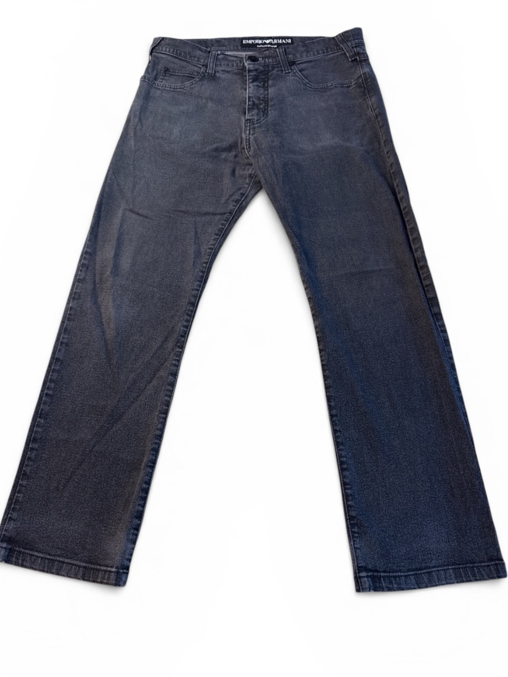 Emporio Armani Gray Italian Designer Jeans 33